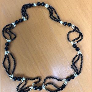 Black onyx necklace